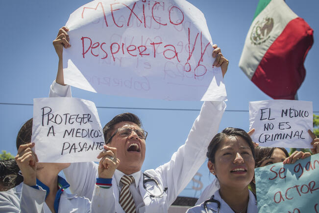 Médicos protestarán en Querétaro, tras detención del anestesiólogo que causó daño cerebral a Alexander 