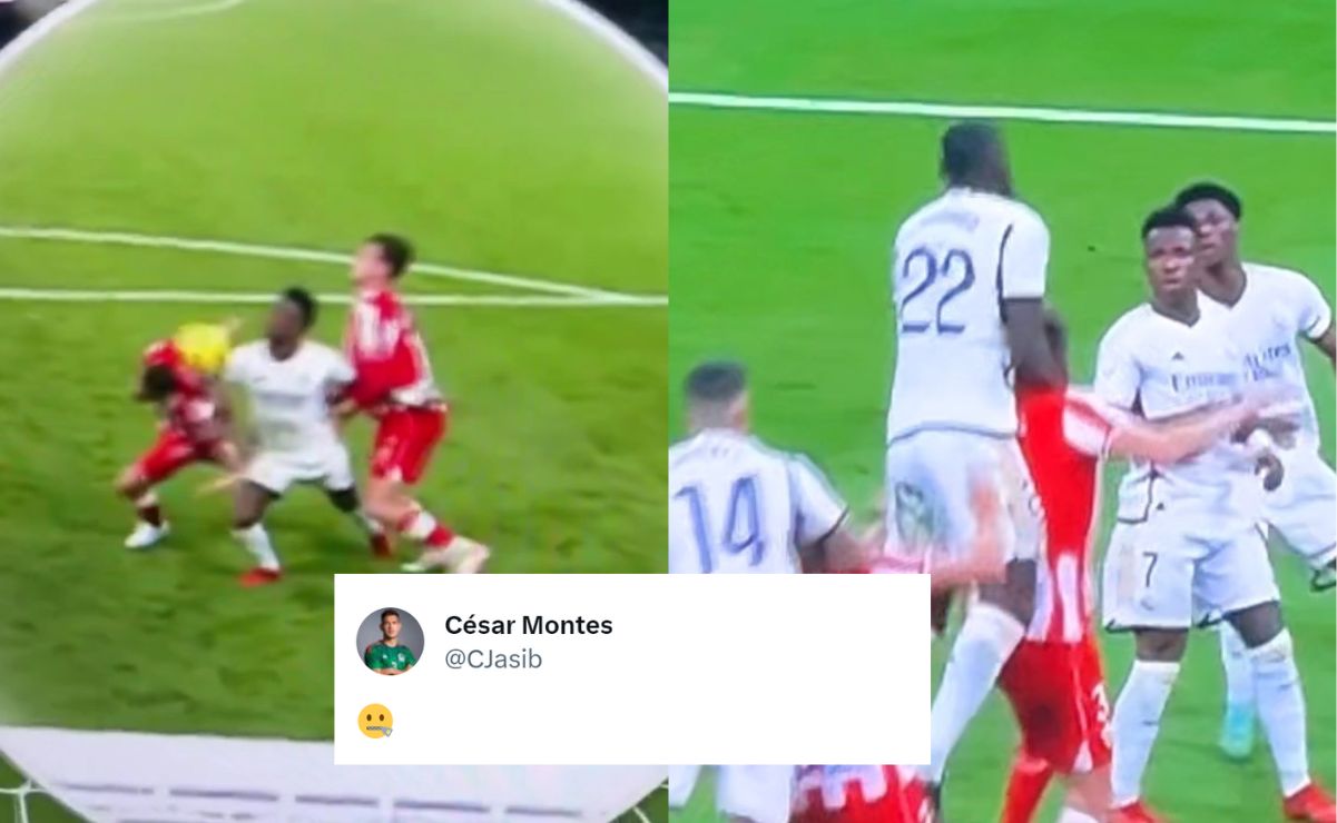 Escándalo en el Real Madrid ante Almería y César Montes se quejó en redes sociales