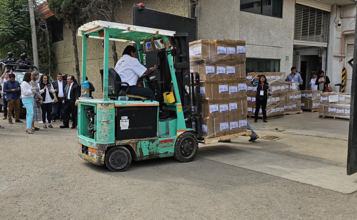 Inicia distribución en Edomex de 27 millones de boletas electorales para las elecciones del 2 de junio 