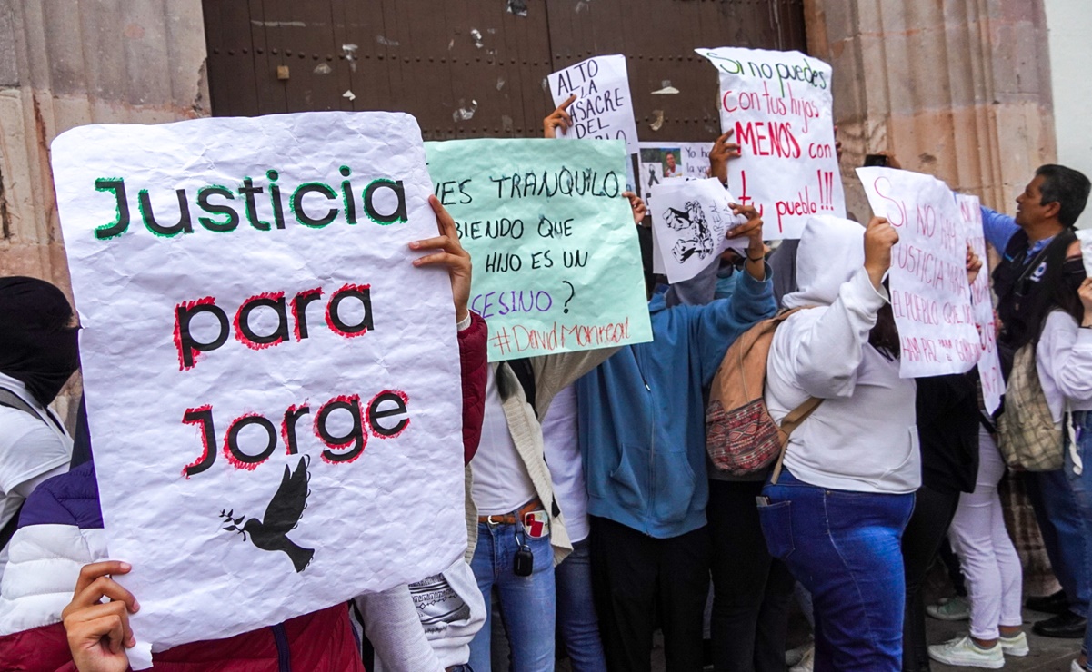 Hay tres carpetas de investigación sobre caso del estudiante Jorge Iván: Fiscalía de Zacatecas