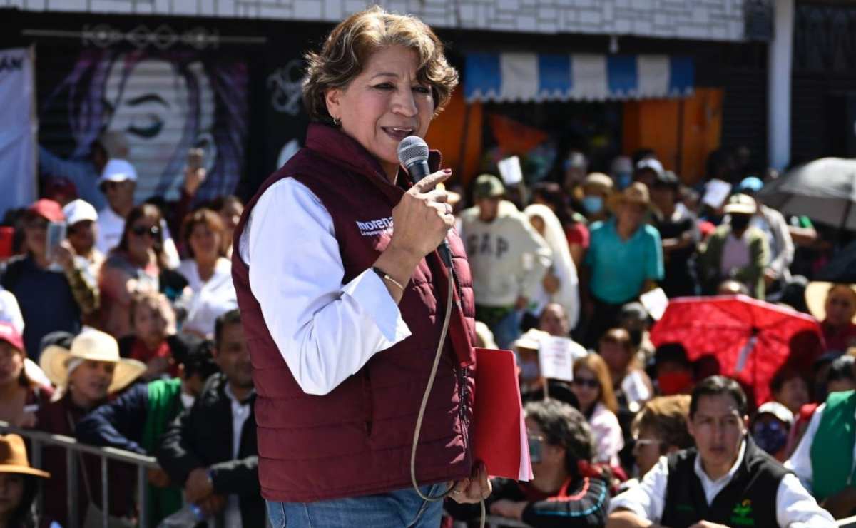 El cambio en el Edomex ya es inevitable, asegura Delfina Gómez en su visita en Tultitlán  