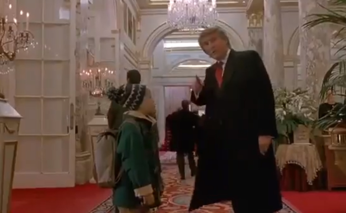 Cortan escena de Donald Trump en "Mi pobre angelito 2"