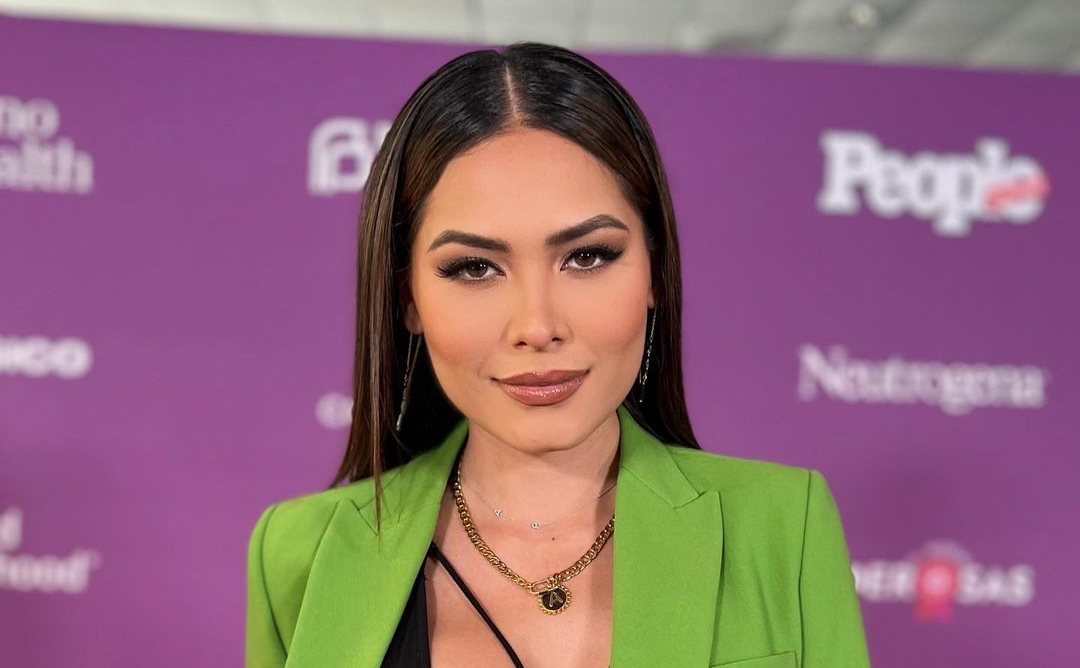 Andrea Meza imitó el look con cinta adhesiva de Kim Kardashian