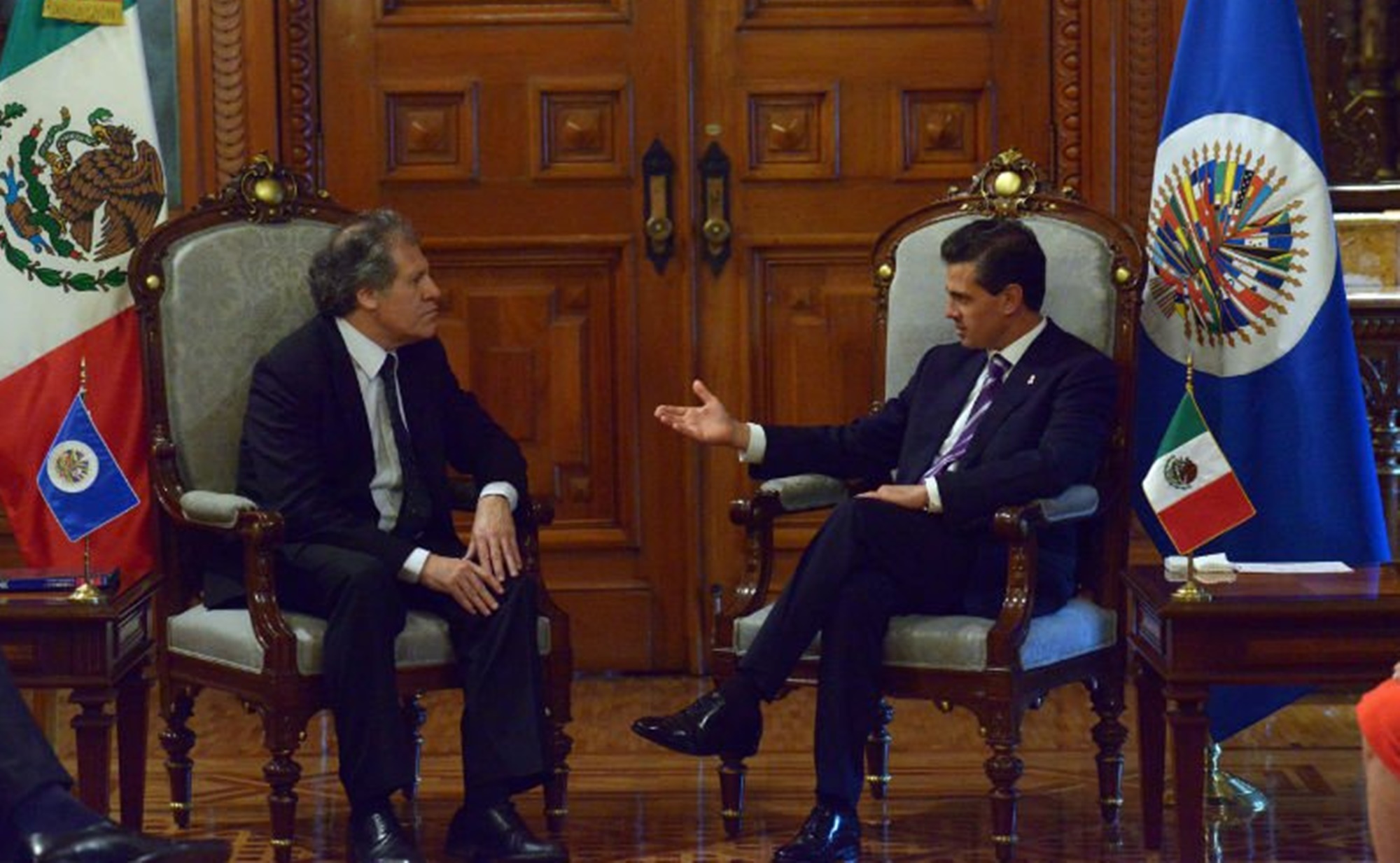 Peña Nieto refrenda ante OEA compromiso con DH