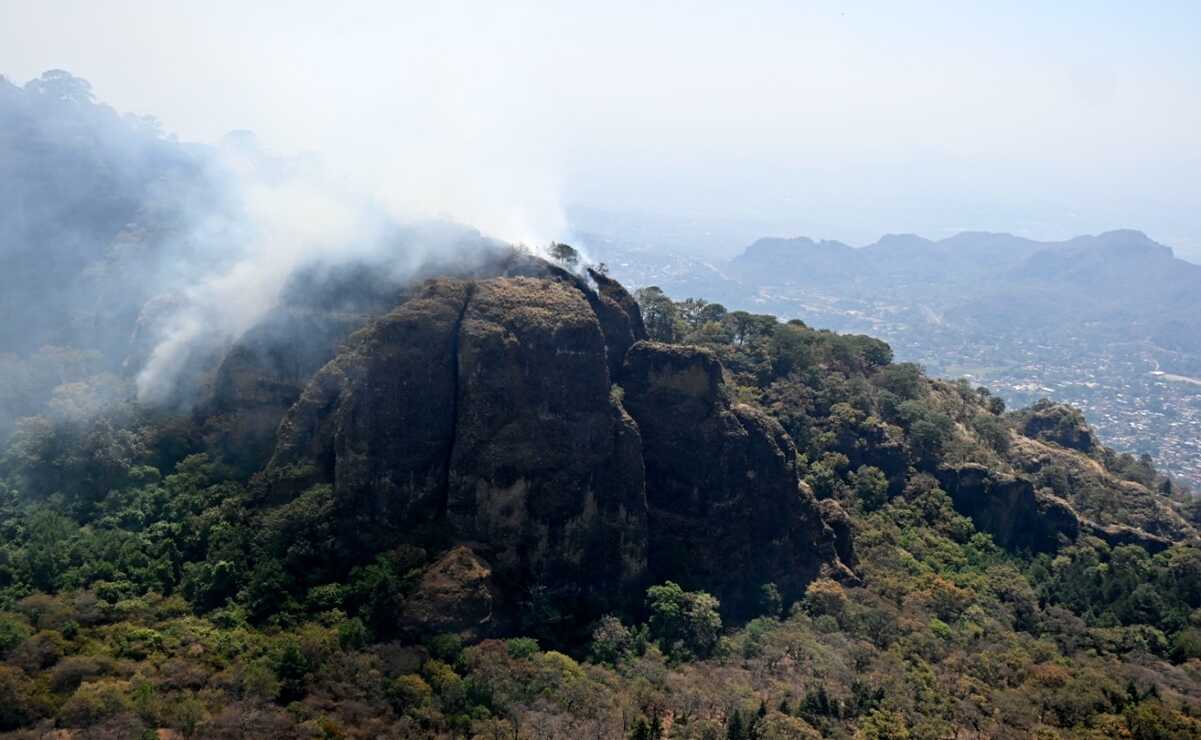 FGR atrae investigaciones por incendio forestal en cerro de Tepoztlán