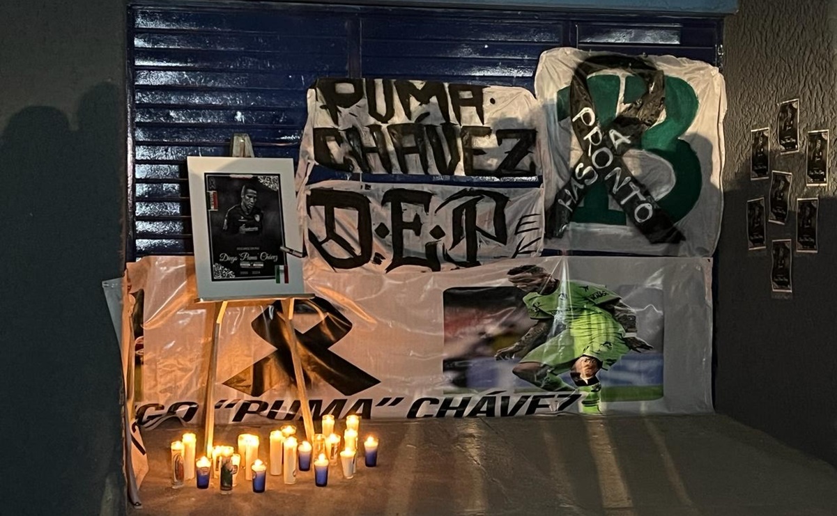 Realizan vigilia en honor a “Puma” Chávez, jugador del FC Juárez que falleció en un accidente automovilístico