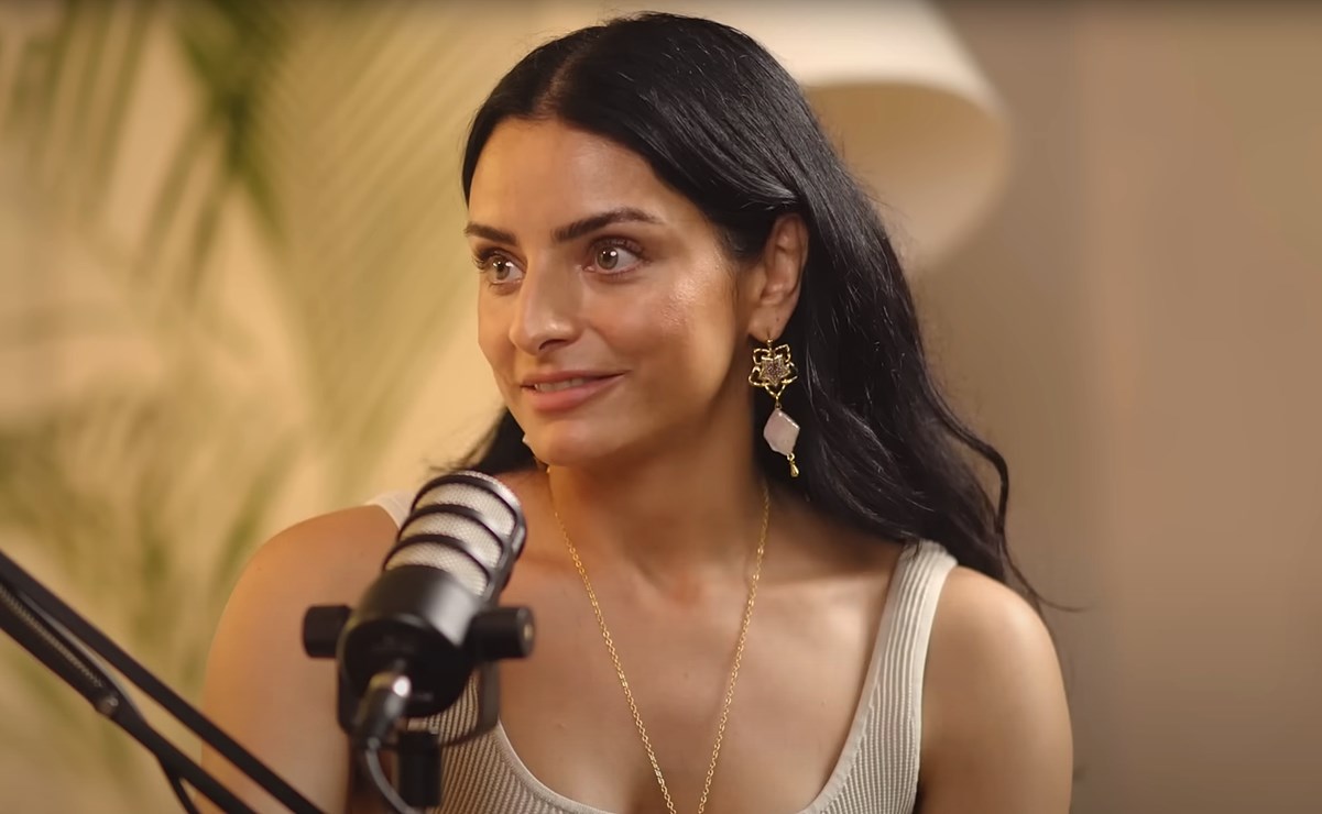 Aislinn Derbez sugiere que las enfermedades se curan con las emociones y la tunden en redes, VIDEO