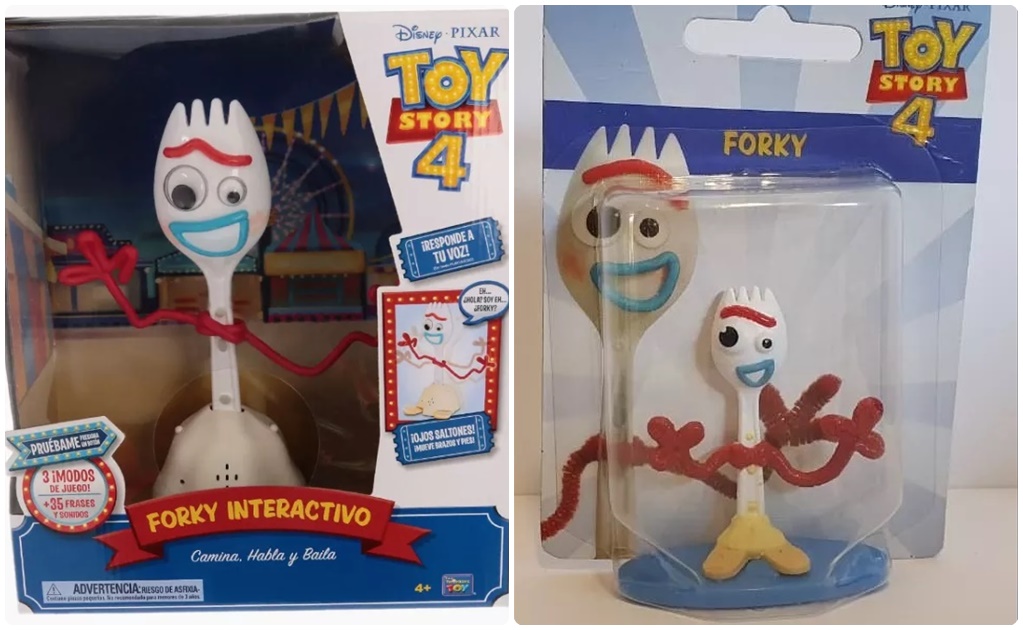¡Adiós Vaquero! Forky es el juguete más vendido de "Toy Story"