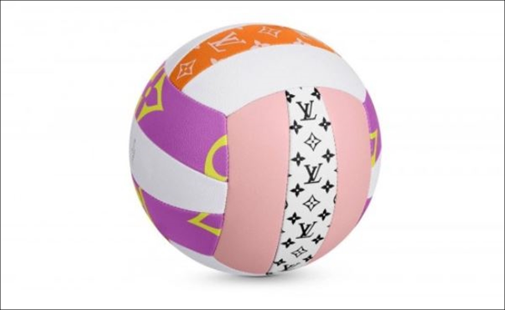 Louis Vuitton saca a la venta una pelota de voleibol de casi 50 mil pesos