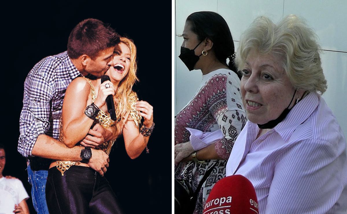 Madre de Shakira habla sobre la separación de su hija y Piqué