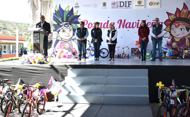 DIF Querétaro celebra primera posada