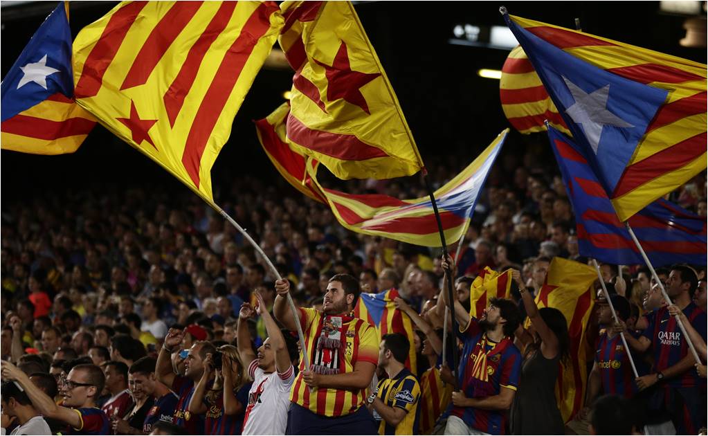 UEFA multa al Barcelona por "pancartas ilícitas" 