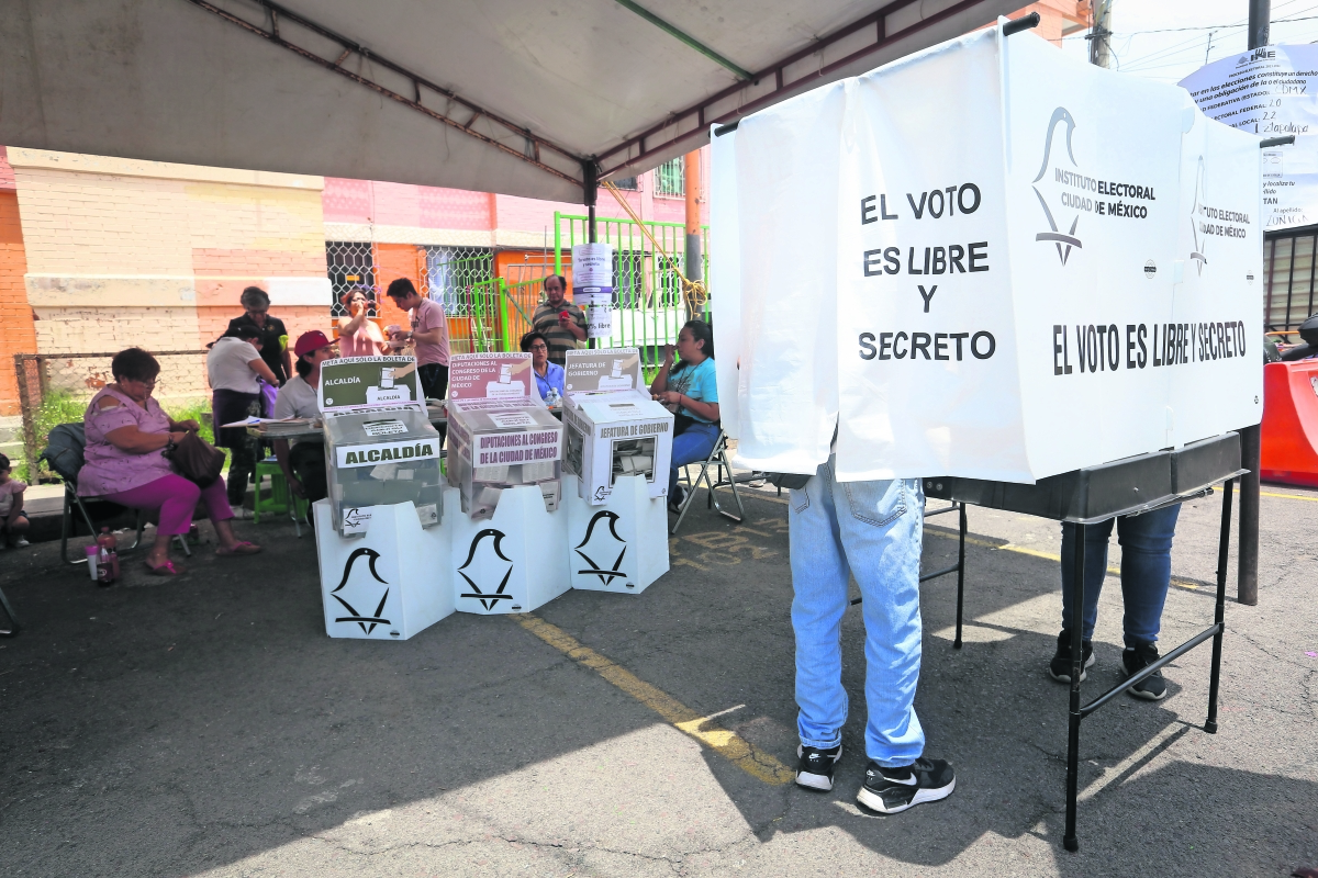 Partido guinda y aliados aventajan en 11 de 16 alcaldías