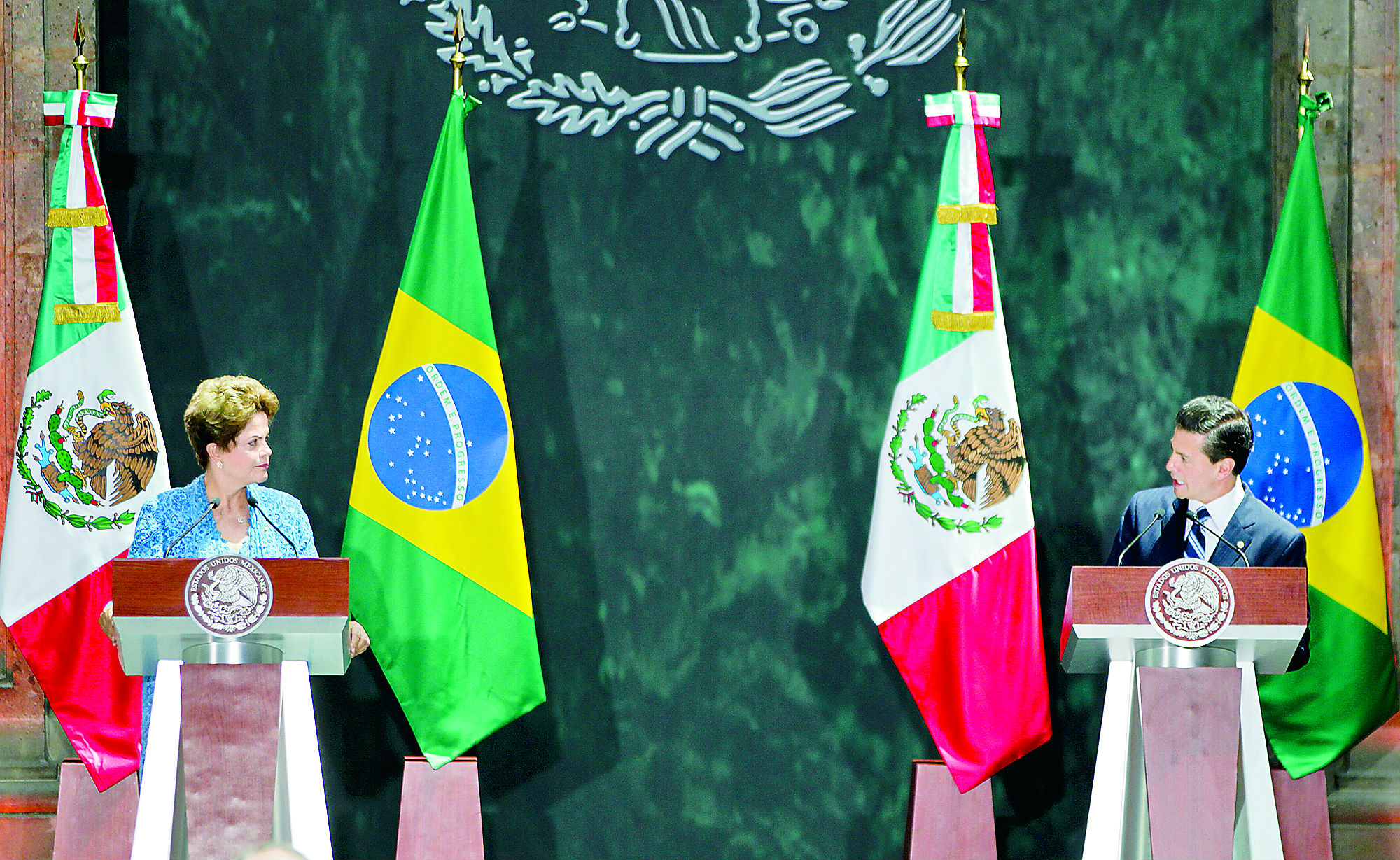 Pactan México y Brasil duplicar su comercio