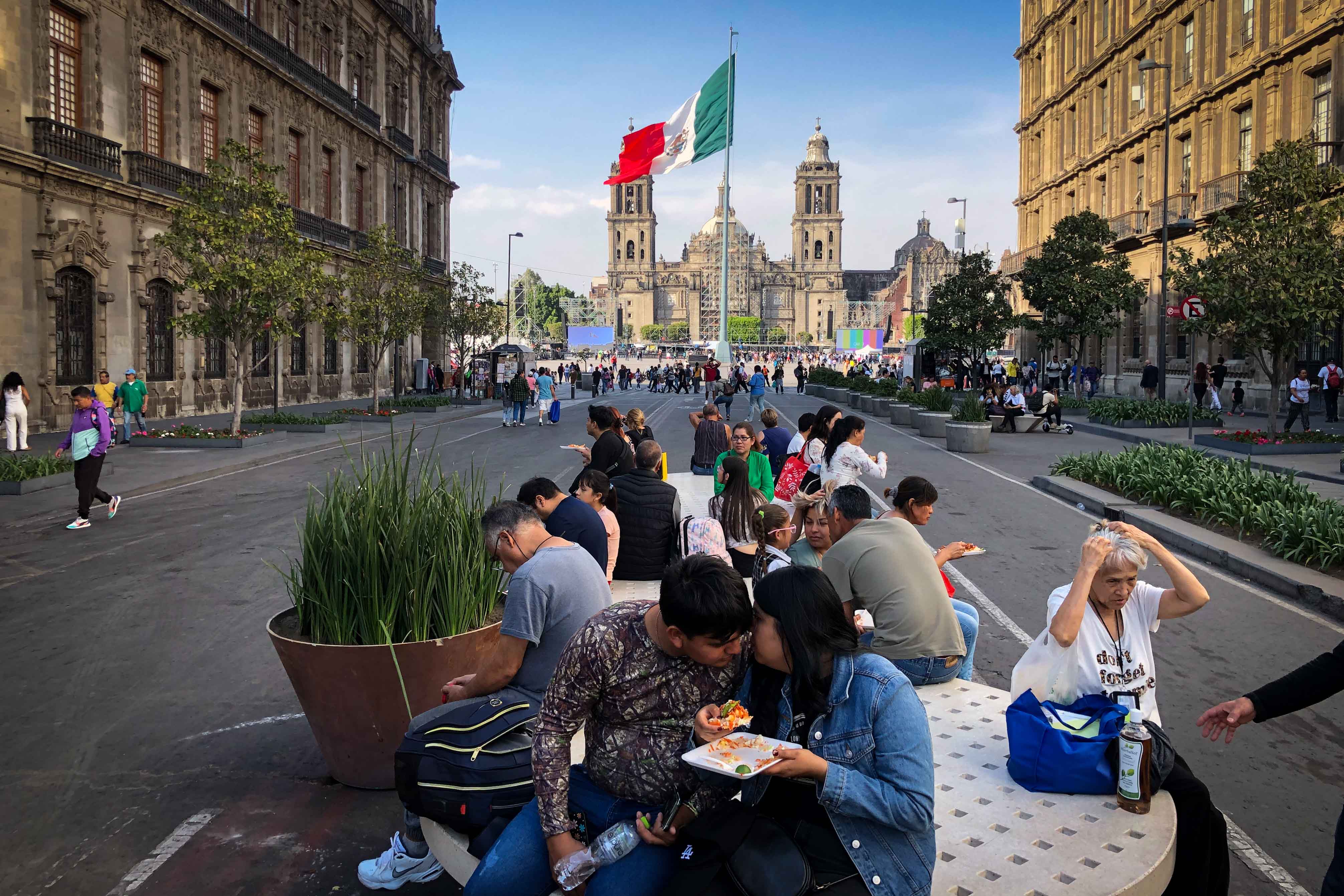 Peatonalización del Zócalo, con visto bueno del INAH