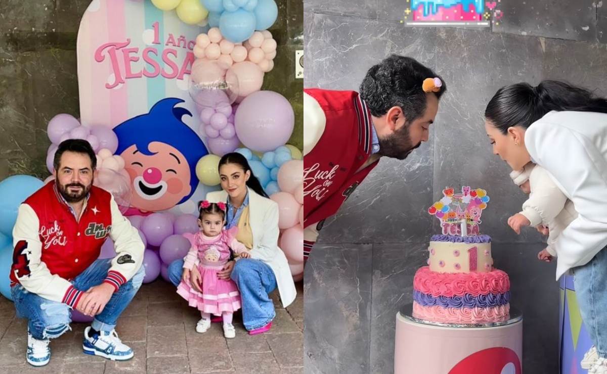 Fotos: Así fue la primer fiesta de cumpleaños de Tessa, hija de José Eduardo Derbez