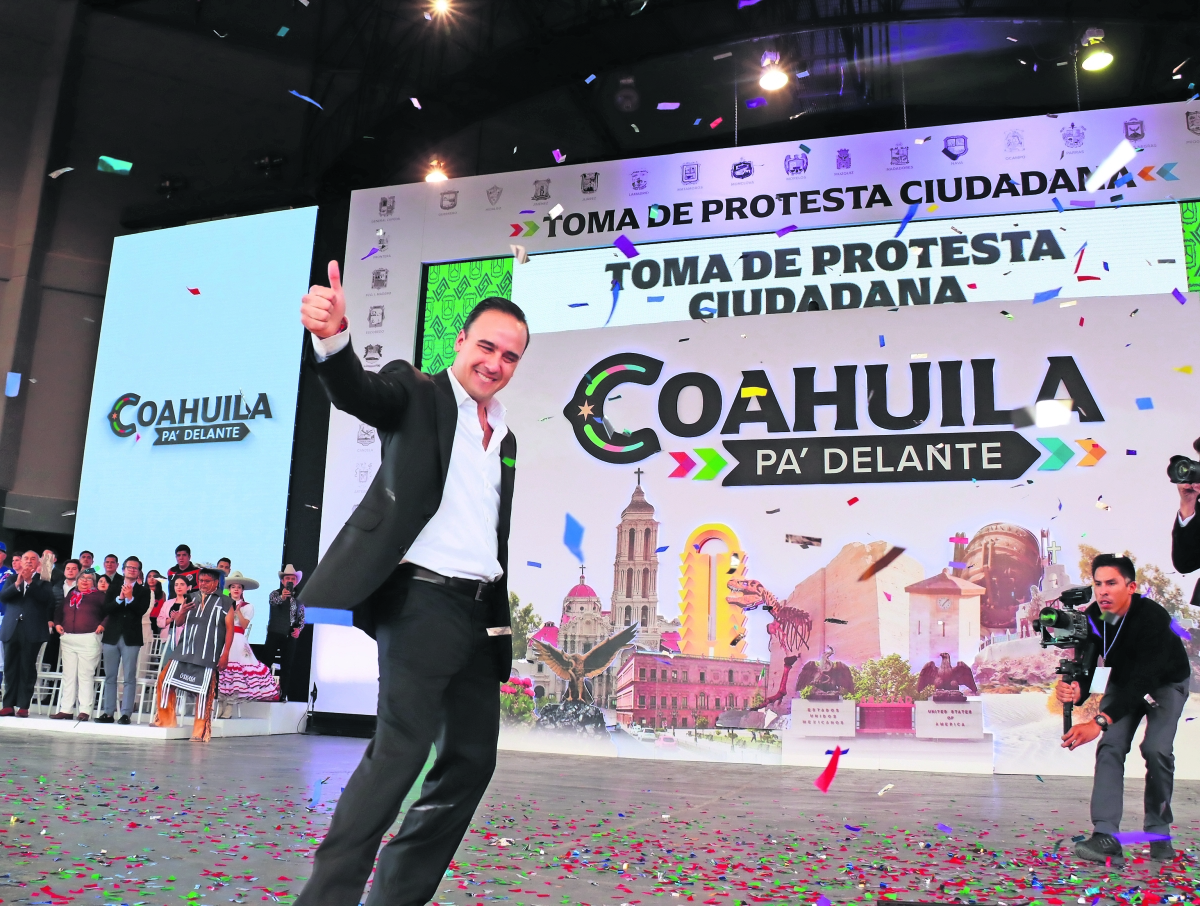 Jiménez promete blindar a Coahuila de la delincuencia