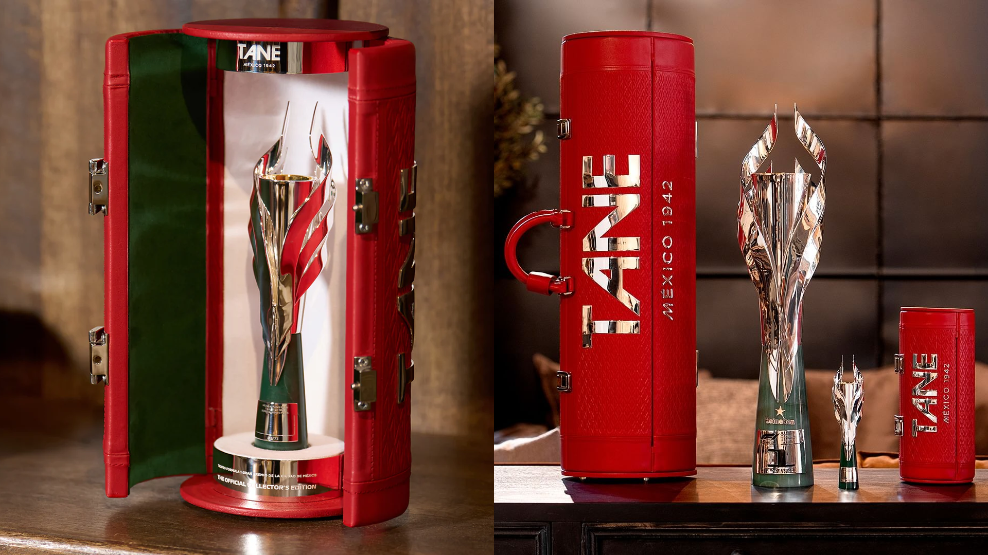 Así será el anhelado trofeo del Gran Premio de México 2024