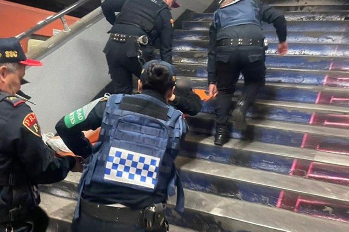 Usuarias del Metro golpean a acosador en Línea 9; desmienten que hombre ...