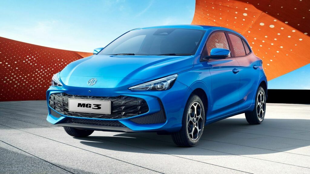 MG 3, así es su nuevo hatchback híbrido