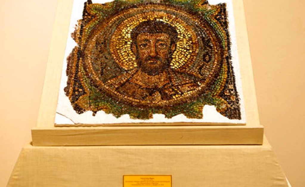 Repatrían a Chipre mosaico de San Marcos que había sido saqueado