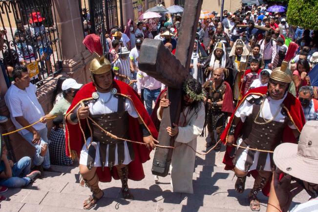 Todo listo para vivir el Viacrucis de La Cañada