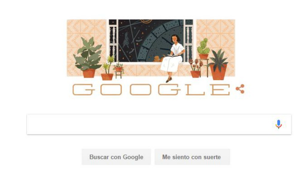 Google recuerda a María Zambrano, primera mujer en recibir el Premio Cervantes
