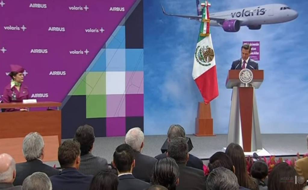 Volaris invertirá 9 mil 300 mdd para compra récord de 80 aviones