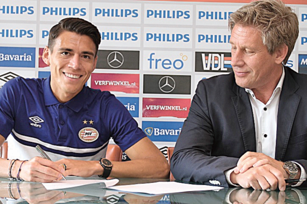 Fichaje de Moreno en el PSV es oficial