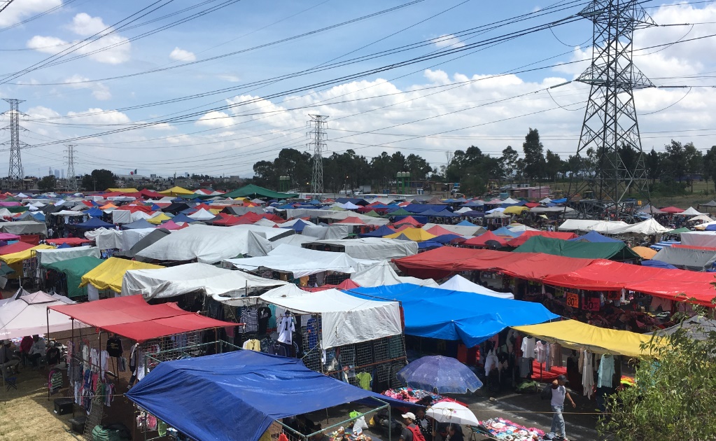Se instalan 5 mil comerciantes en nueva sede del tianguis de Santa Cruz Meyehualco