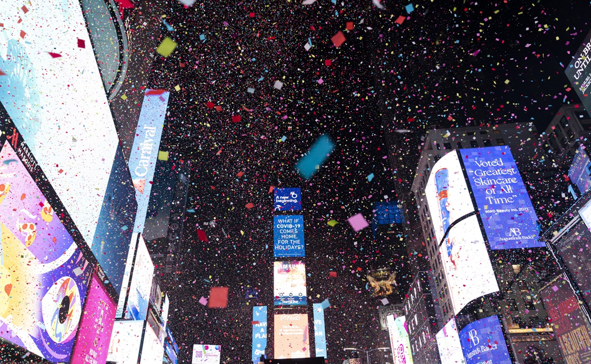 Tres policías heridos con machete durante festejos por Año Nuevo en Times Square 