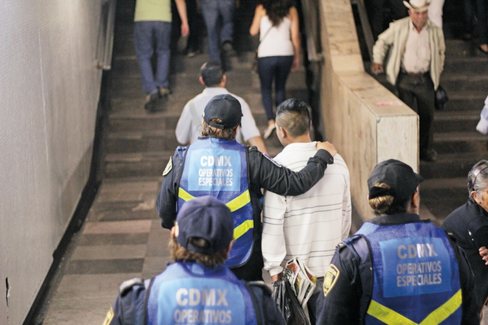 Arrancó 'limpia' de vagoneros en el Metro