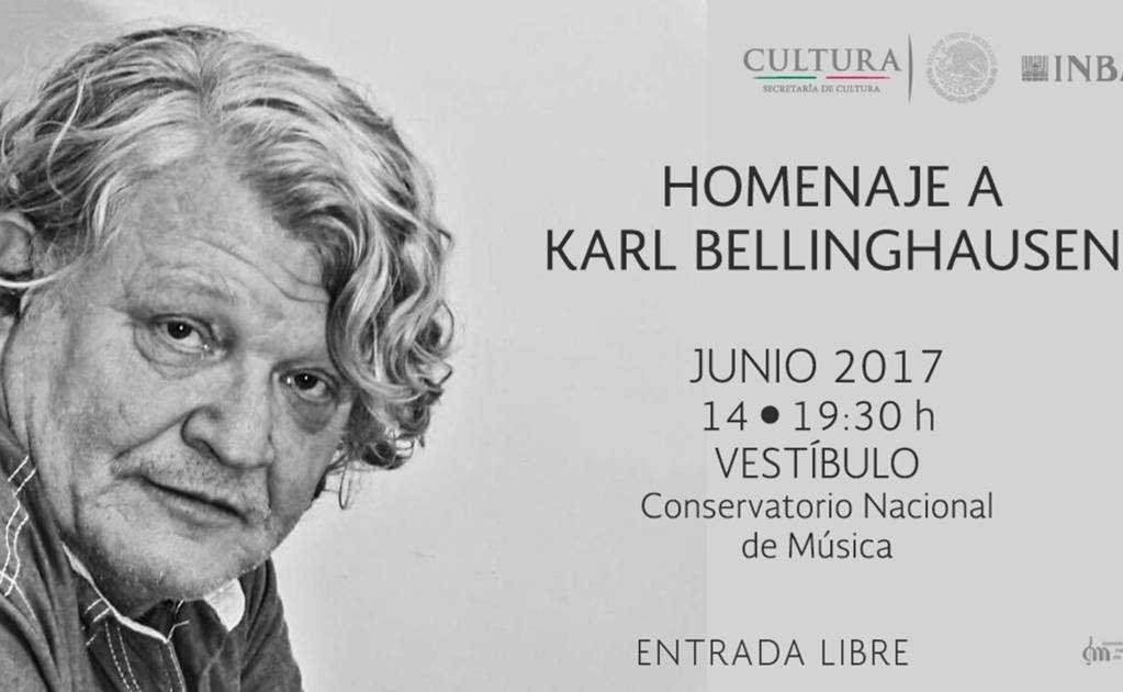 Homenaje póstumo a Karl Bellinghausen en el Conservatorio Nacional
