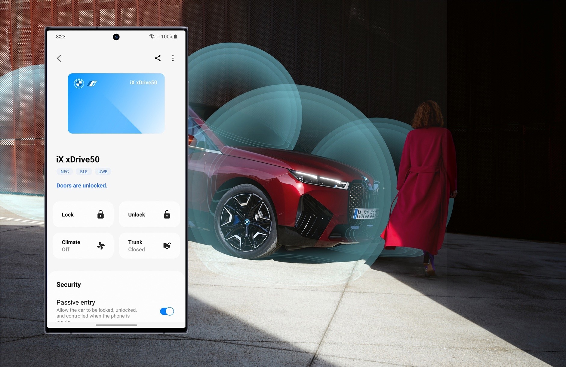 La llave digital de BMW ahora también estará disponible en celulares Android