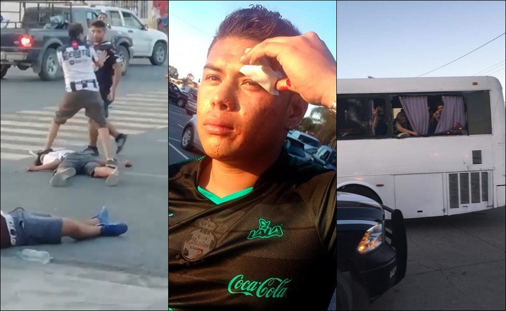 Violencia en los estadios de San Luis y Monterrey