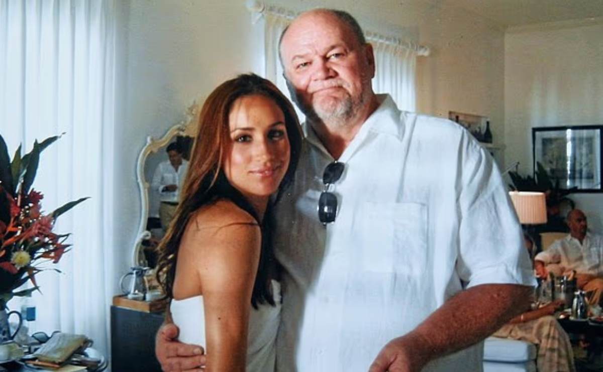 Thomas, papá de Meghan Markle, estrena romance con una mujer 35 años menor