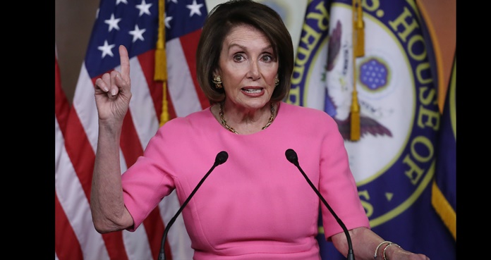 Pelosi pide intervención familiar tras rabieta del presidente Trump