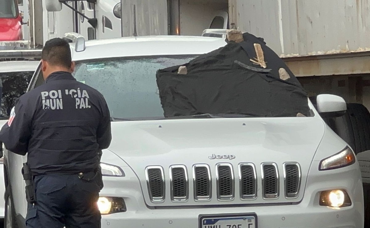 Fallece de un infarto conductor en autopista México-Querétaro durante bloqueo de maestros