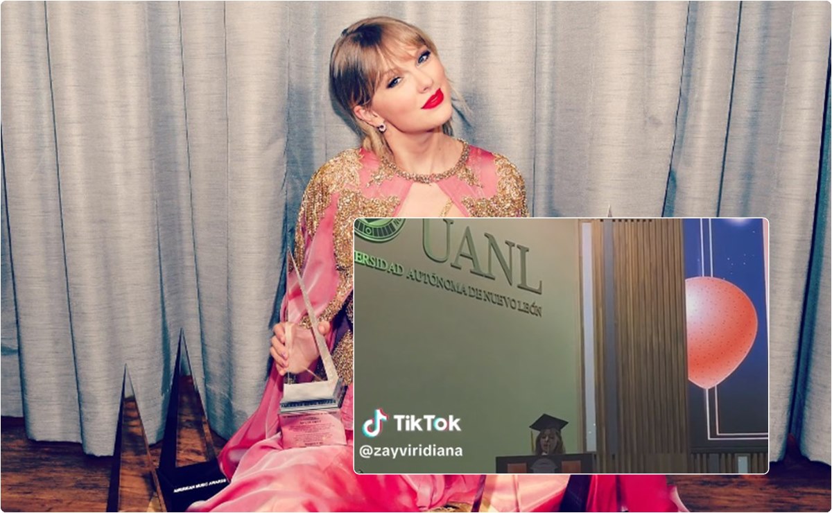 Cita a Taylor Swift durante discurso de graduación en la UANL y se viraliza en TikTok 