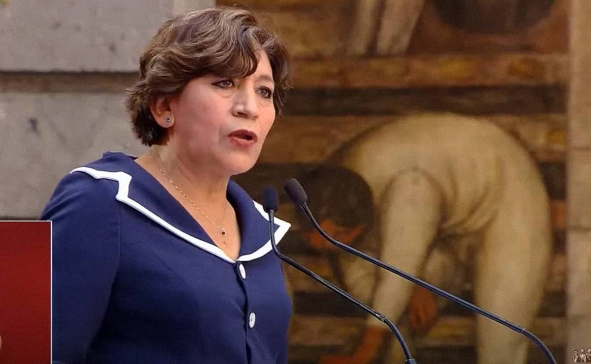 Delfina Gómez llama a mujeres mexiquenses a levantar el puño y la voz ...