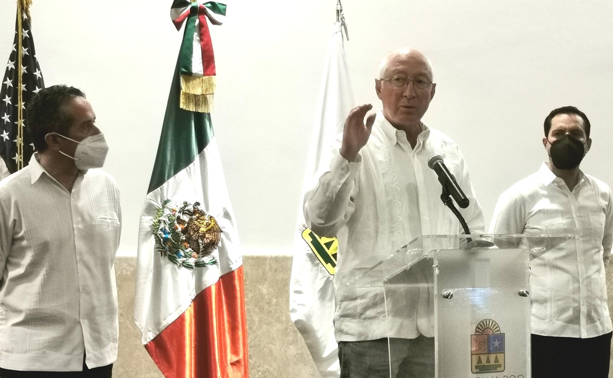 "La relación de México y Estados Unidos está muy bien”: asegura Ken Salazar