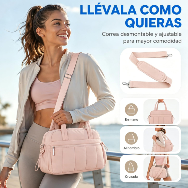 Bolsa Deportiva Rosa Impermeable Amazon 2