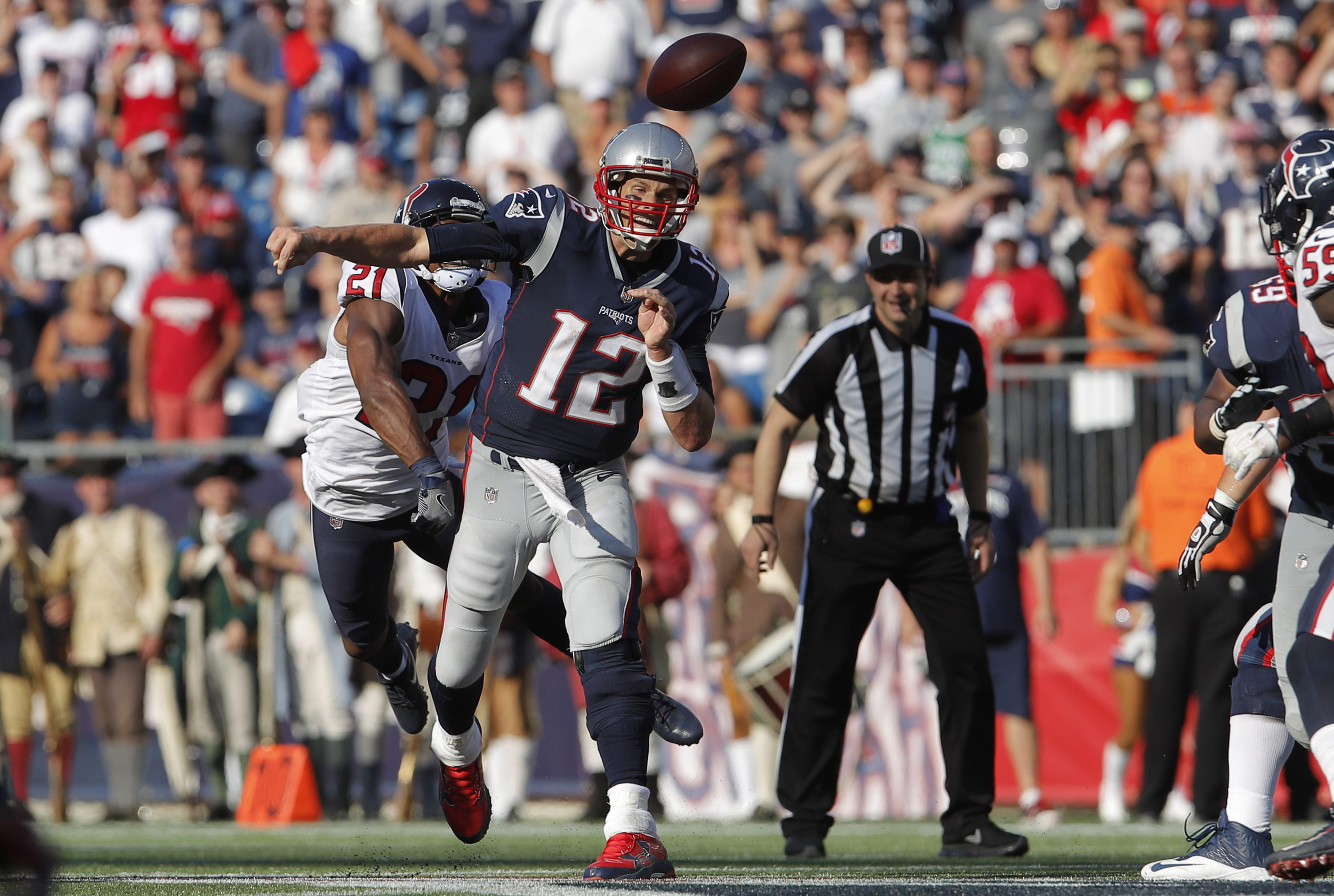 Tom Brady guía remontada de los Patriots ante Texans
