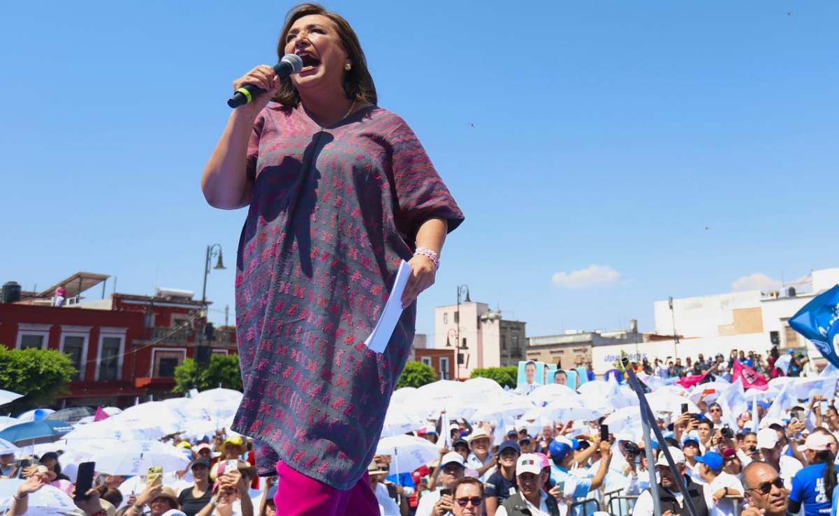 Xóchitl Gálvez llama a gobernadores de Morena a protestar por falta de recursos federales para la seguridad