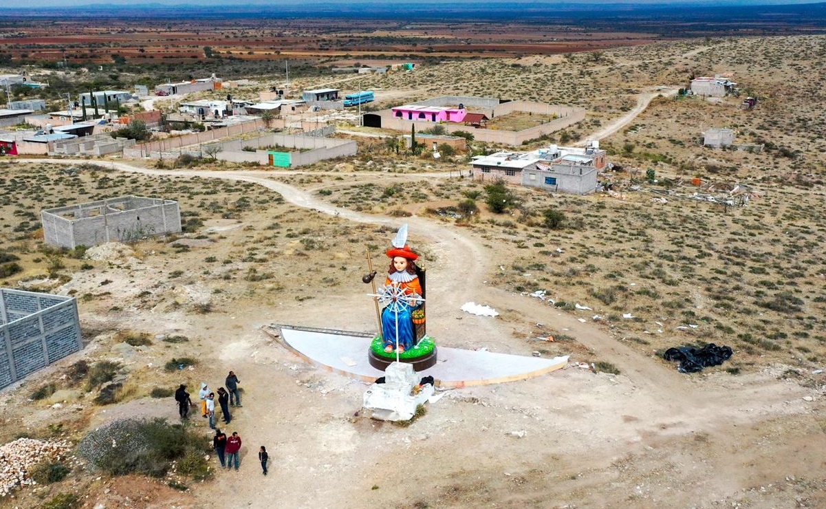 Llega monumental Santo Niño de Atocha a Fresnillo, Zacatecas