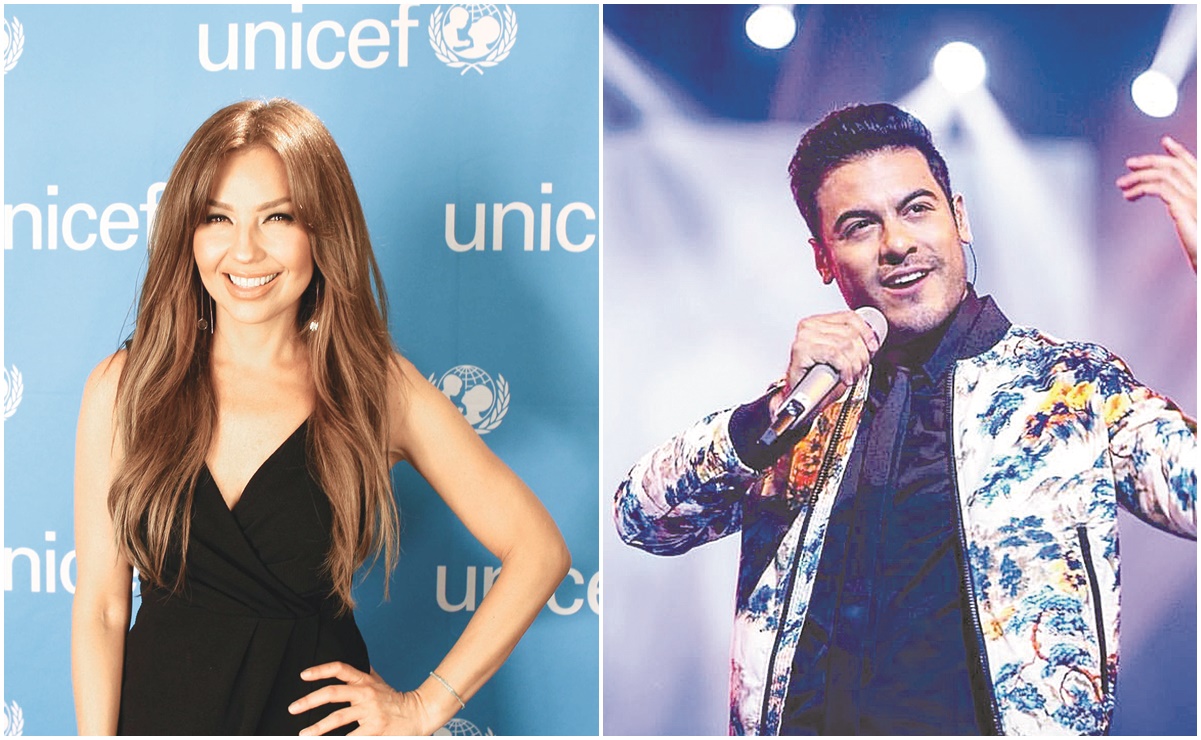 Thalía, Carlos Rivera y otros famosos hacen versión de "Color Esperanza"