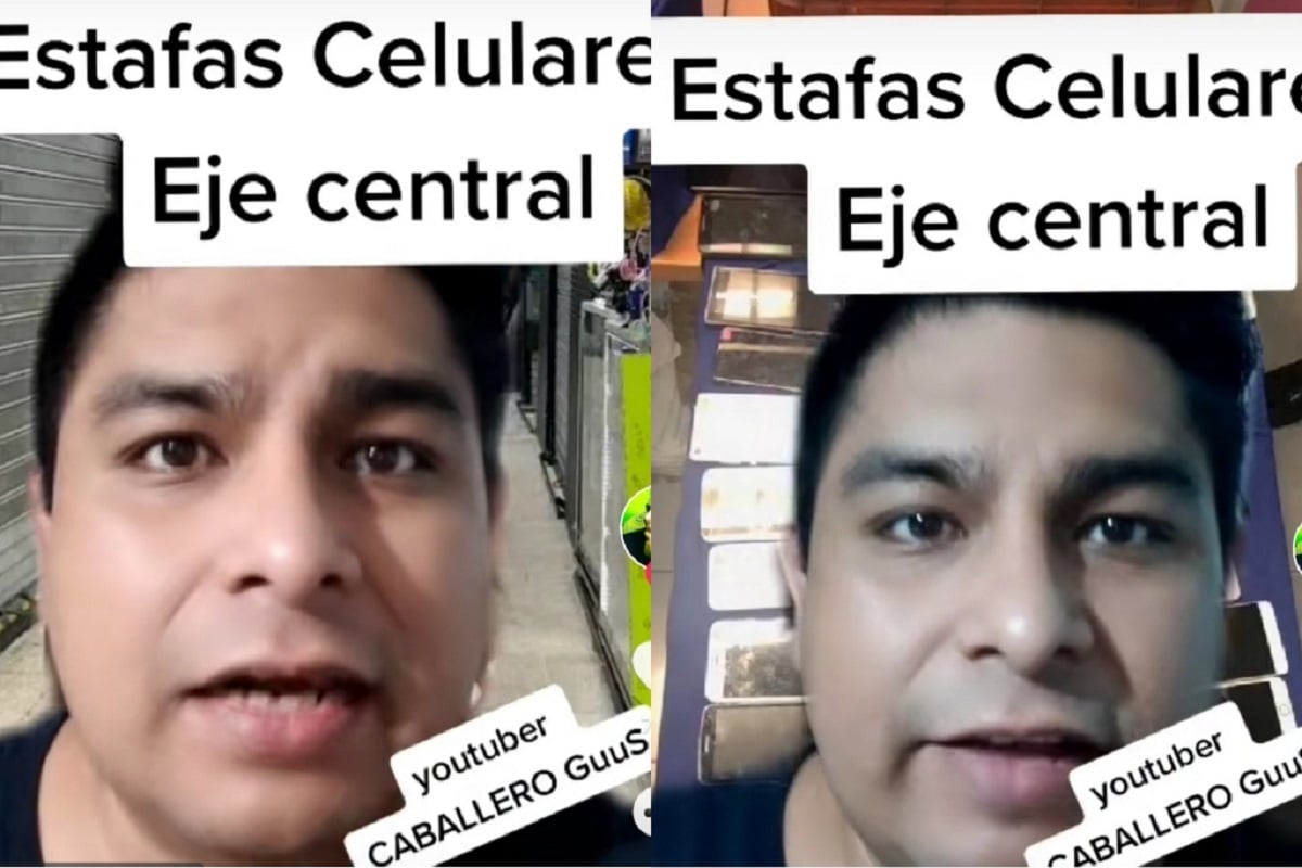Youtuber revela cuáles son las estafas con celulares en Plaza Meave