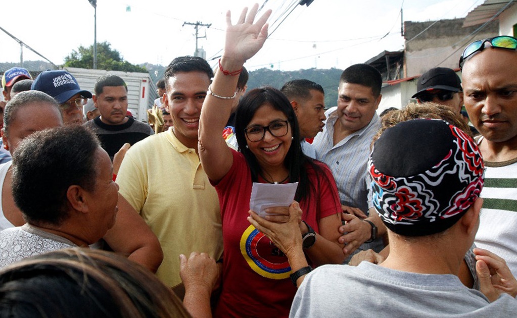 Venezuela morirá de hambre, pero defenderá la patria: Delcy a Trump