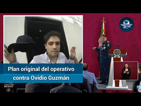 Sedena explica cómo fue el operativo contra Ovidio Guzmán 