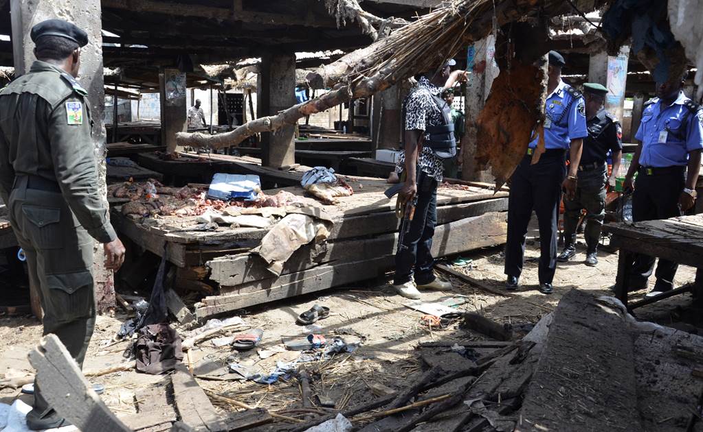 Explosión en mercado de Nigeria deja 50 muertos
